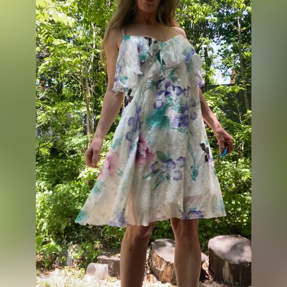 NWOT Leonard Paris sundress, size 38fr(S), new, no tag. - Picture 7 of 15